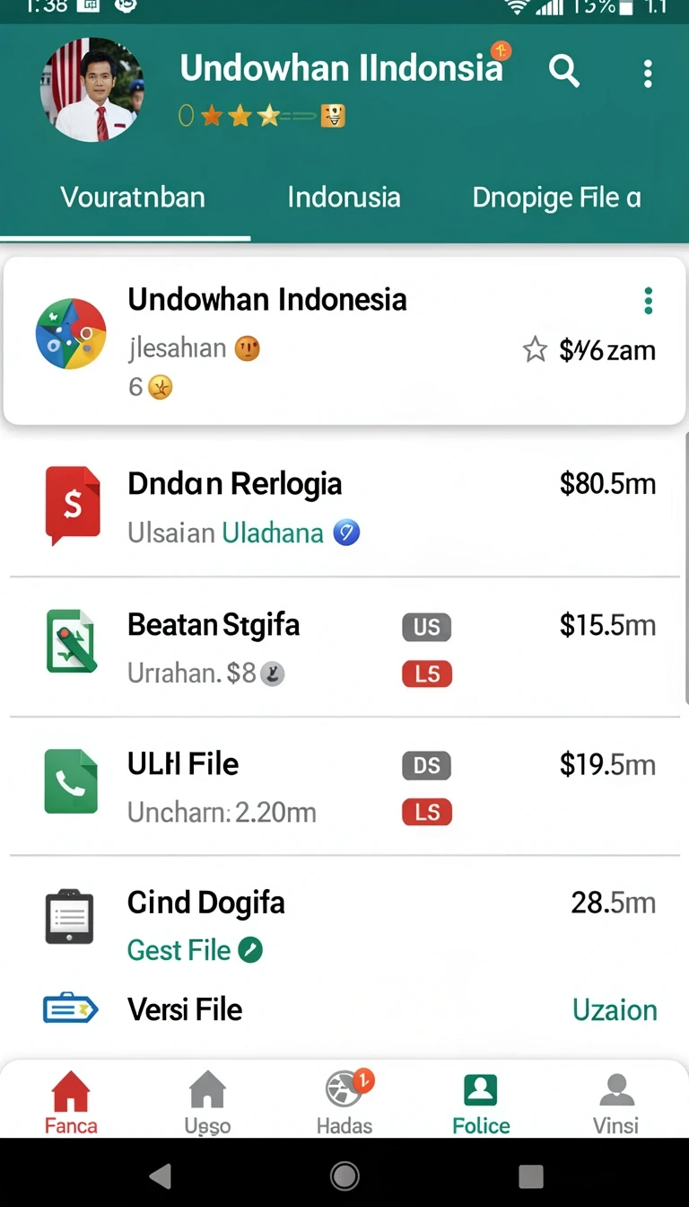 Beragam pilihan permainan menarik dalam aplikasi muara777 APK Terbaru untuk Perangkat Android.