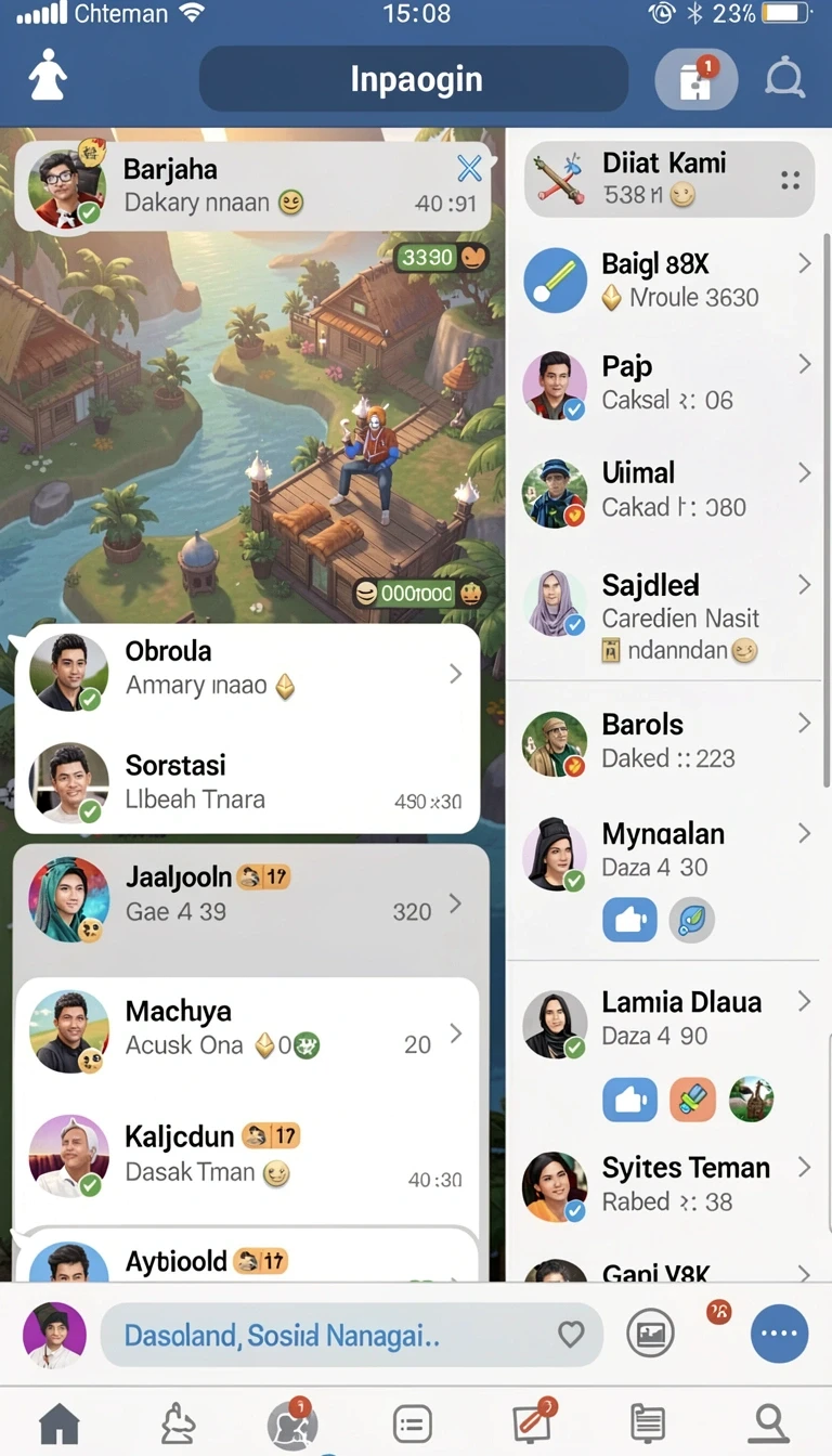 Beragam pilihan permainan menarik dalam aplikasi Aplikasi mpoturbo Ringan untuk Android.