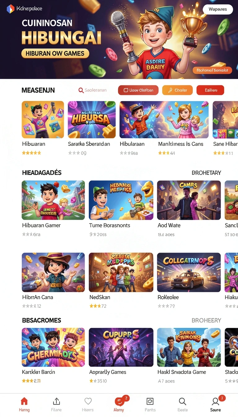 Beragam pilihan permainan menarik dalam aplikasi cuputoto APK Terbaru dan Aman untuk Diunduh.