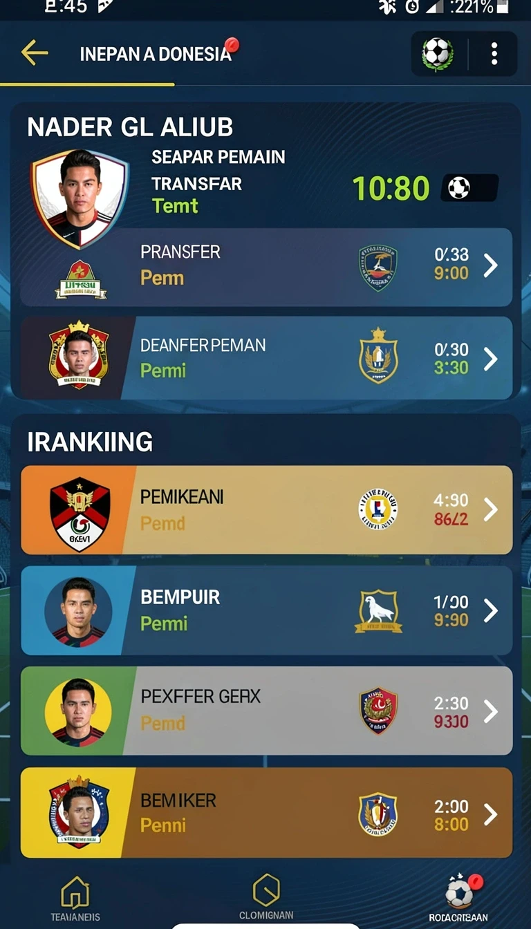 Beragam pilihan permainan menarik dalam aplikasi jktwin APK Full Version untuk Android.