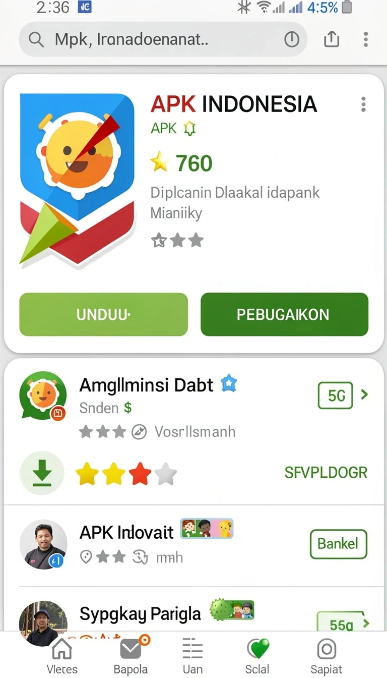 Beragam pilihan permainan menarik dalam aplikasi juarago APK Full Version untuk Android.