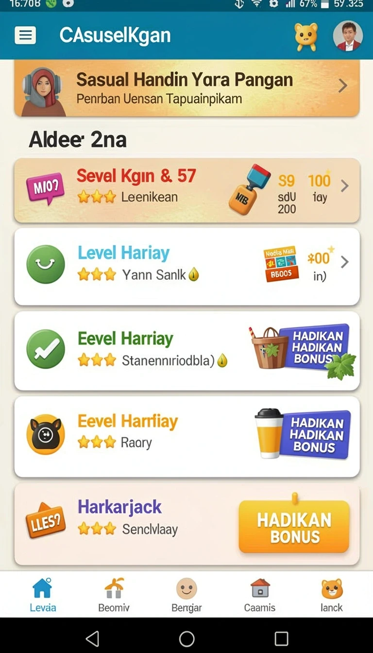 Beragam pilihan permainan menarik dalam aplikasi Cara Update Aplikasi aceh4d ke Versi Terbaru.